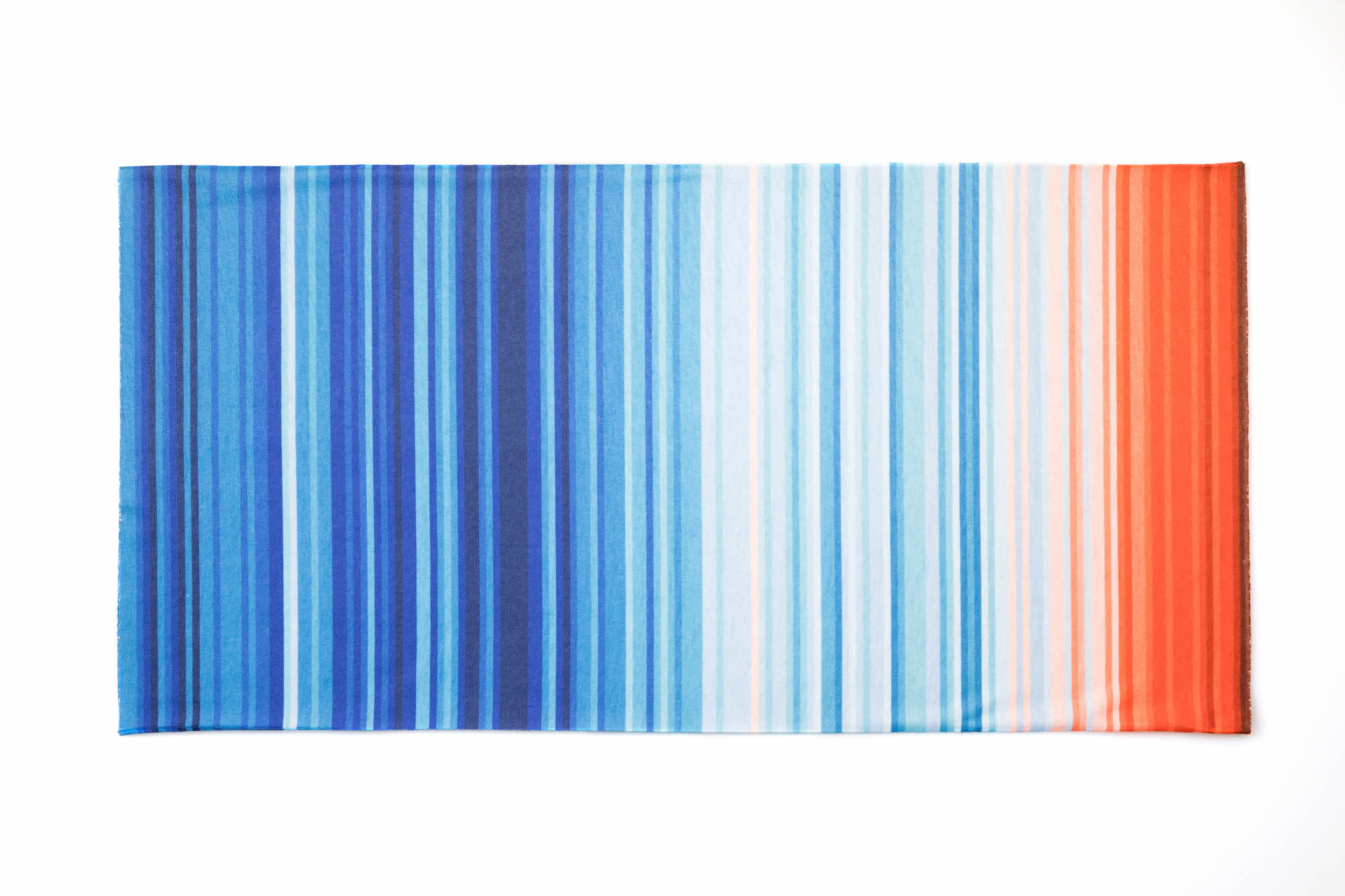 climate stripes bandana - ideal gift for runners